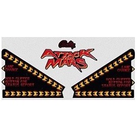 Apron decals Attack From Mars Bally