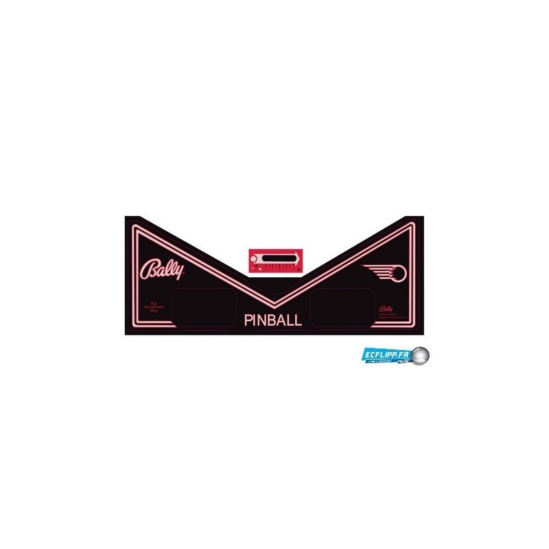 Decals d'apron Space invaders Bally