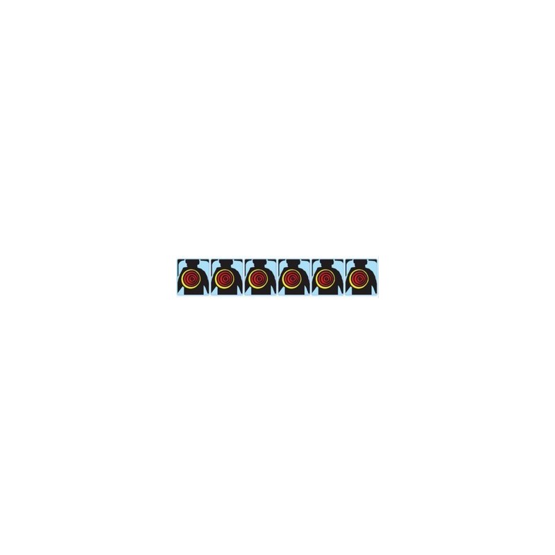 decals de cible Lethal Weapon 3  ( 6 pièces ) 