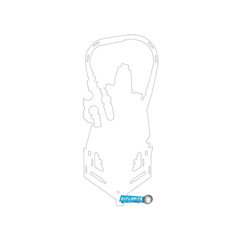 Playfield protector Indiana Jones Stern