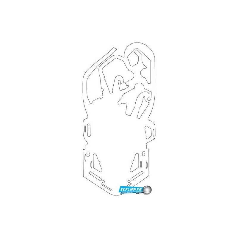 Playfield protector  Pirates of the Caribbean Stern