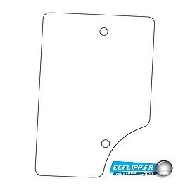Clear plastic pour flipper Congo