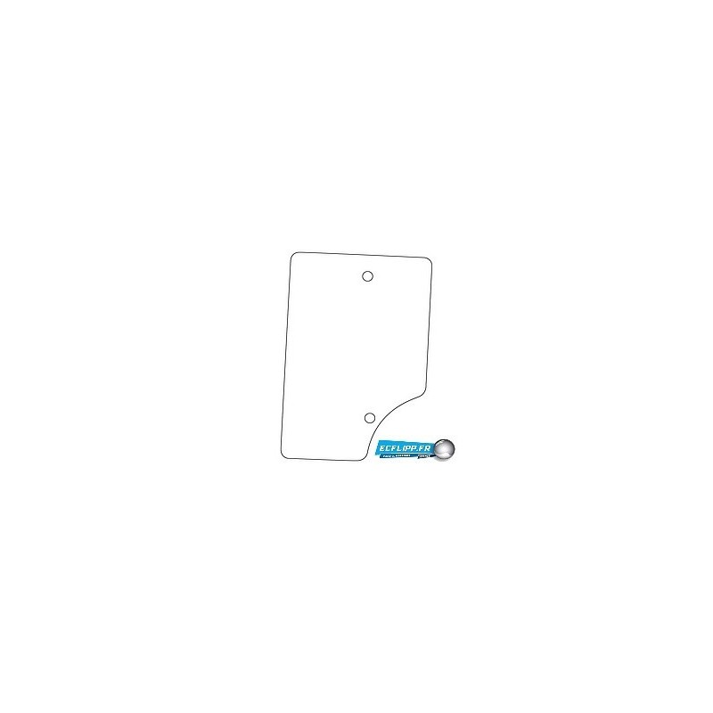 Clear plastic pour flipper Congo