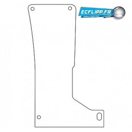 Clear plastic pour flipper Revenge from Mars