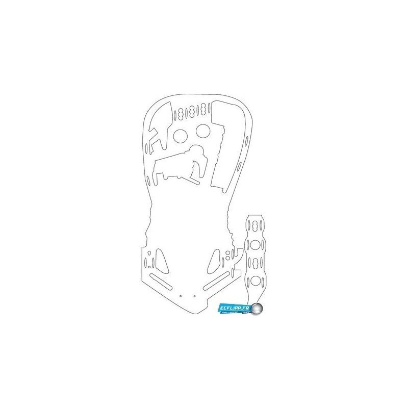 Playfield protector Indiana Jones Williams