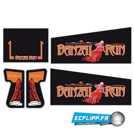 Set décals de caisse Banzai Run