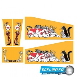 Set décals de caisse Bad Cats