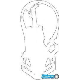 Playfield protector White Water