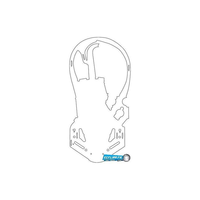 Playfield protector White Water