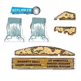 decals set white water