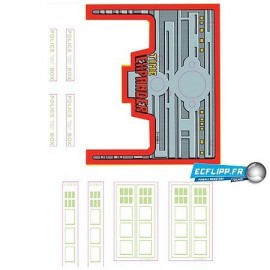 decals de plateau Doctor Who