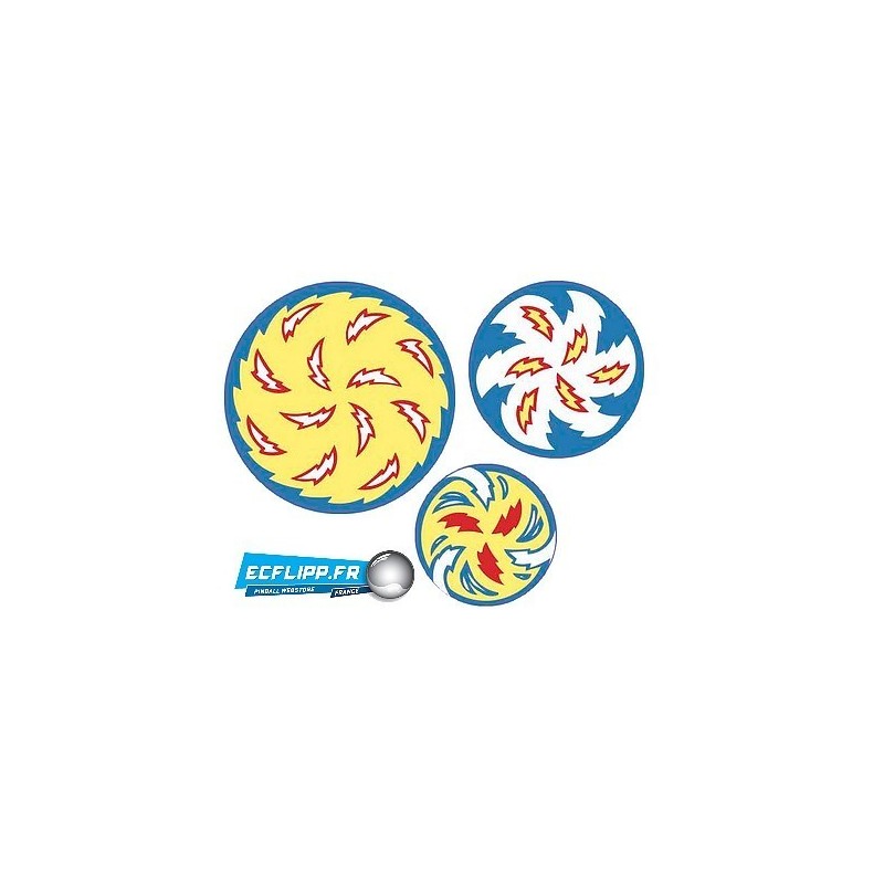 Autocollant  Whirlwind spinning decals set