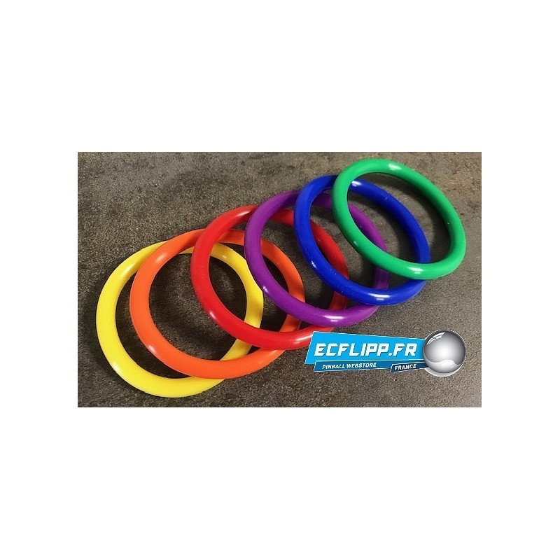 caoutchouc 2-1/2" silicone en couleur ( a choisir ) 
