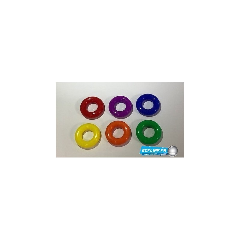 3/8" Silicone ring Color 