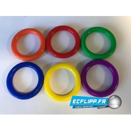caoutchouc 1-1/4" silicone en couleur ( a choisir ) 