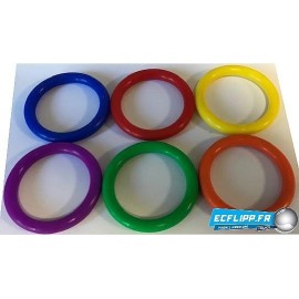caoutchouc 1-1/2" silicone en couleur ( a choisir ) 