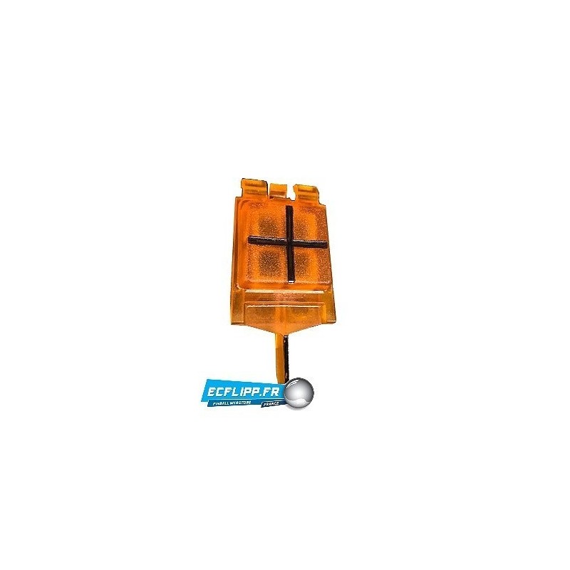 plastique orange  de cible lumineuse Indi 500 midway 1995
