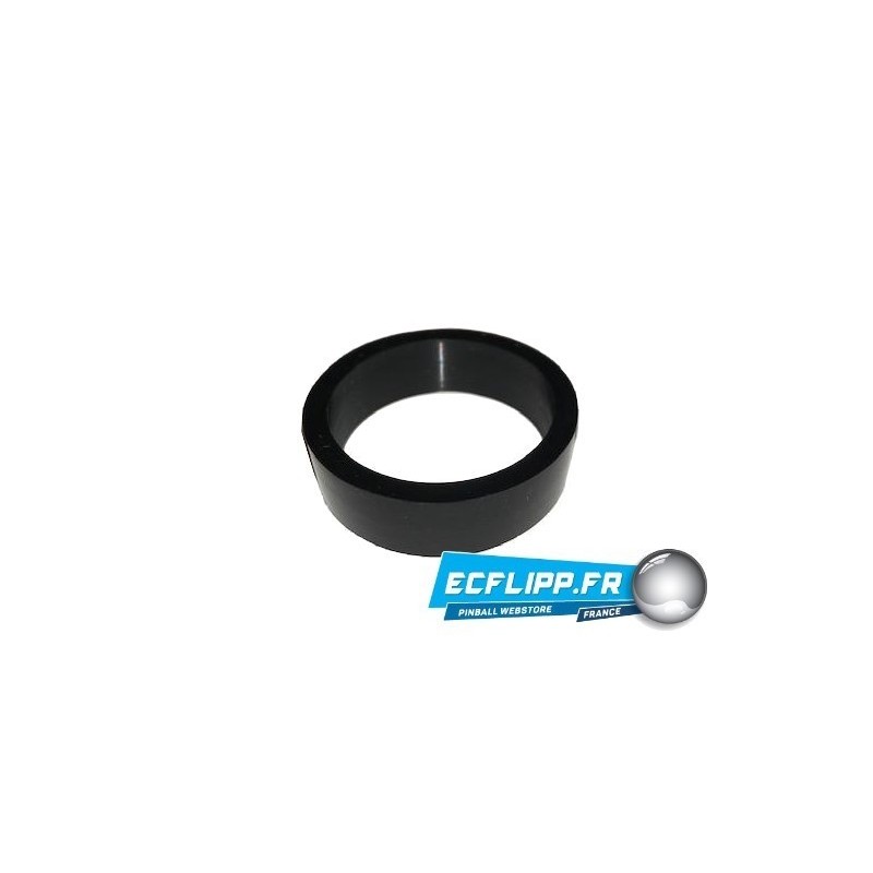 caoutchouc de flipper silicone 1/2*  1-1/2" noir