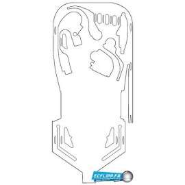 Playfield protector Deadpool premium