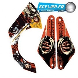 Slingshots et décor Frankenstein