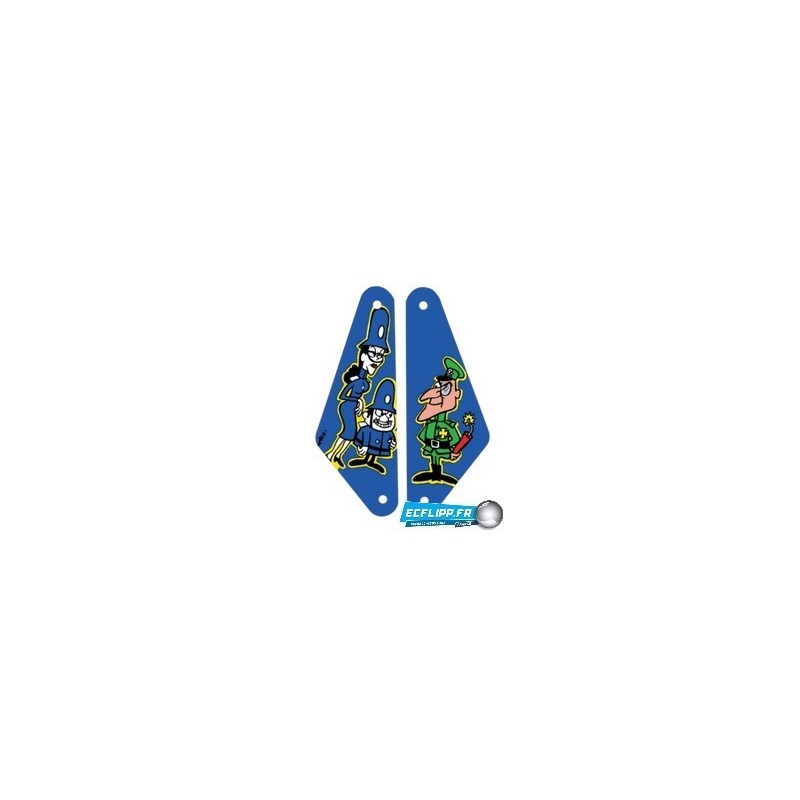 Set of slingshots for Rocky and bullwinkle and friends