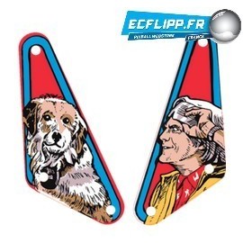 set de slingshots Back to the Future Data East