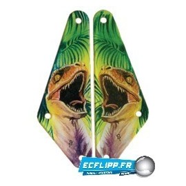 set de slingshots  The Lost World Jurassic park Sega
