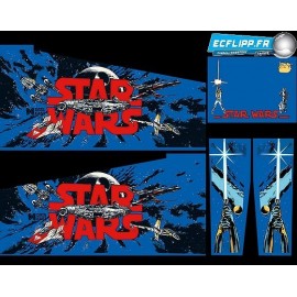 Cabinet decals set Star Wars Data-East