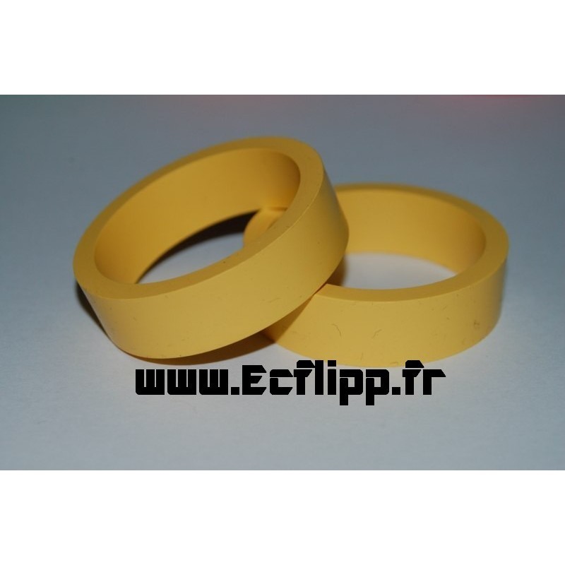 Caoutchouc de flipper Jaune