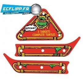 Central plastic and outlanes Teenage Mutant Ninja Turtles