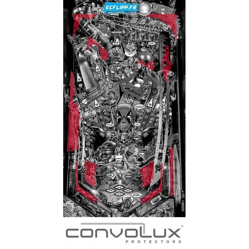 Convolux  Deadpool  pro : Rouge