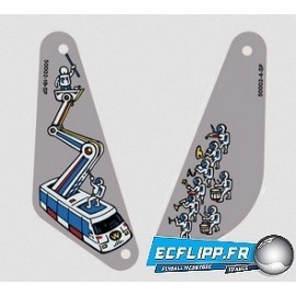 set de slingshots the machine bride of pinbot