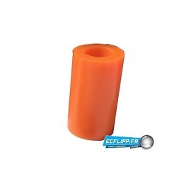 7/8"' silicone orange sleeve