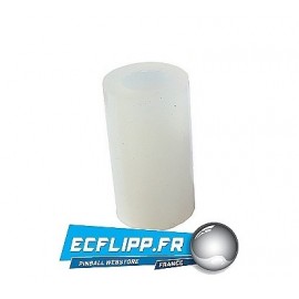 Caoutchouc Silicone 7/8'' Transparent