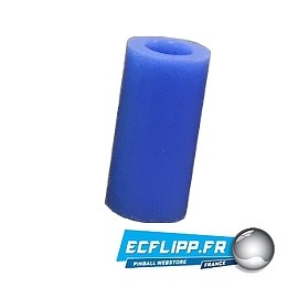Caoutchouc tubulaire silicone 1-1/16'' Bleu
