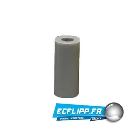 Caoutchouc tubulaire silicone 1-1/16'' Gris