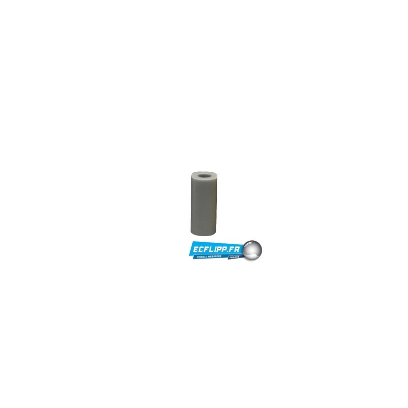 Caoutchouc tubulaire silicone 1-1/16'' Gris