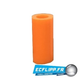 Caoutchouc tubulaire silicone 1-1/16'' Orange