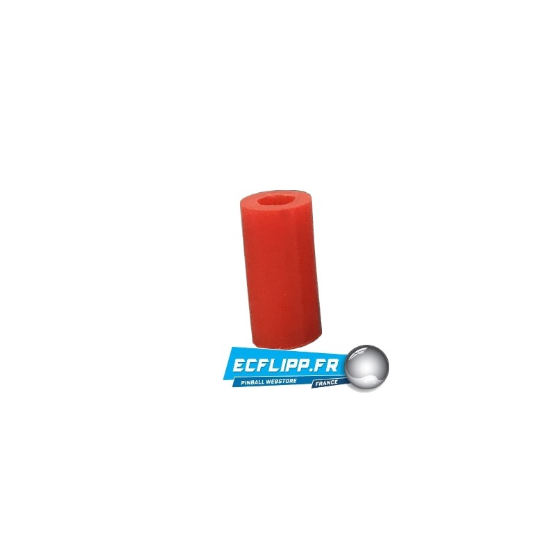 Caoutchouc tubulaire silicone 1-1/16'' Rouge