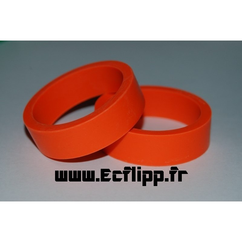 Caoutchouc de flipper Orange