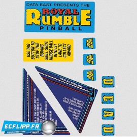 Décals d'apron et cibles Royal Rumble