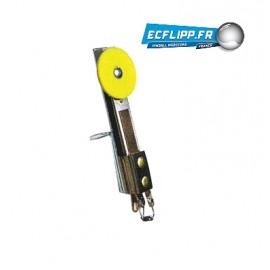 Round stand-up target rear mount B/W Yellow