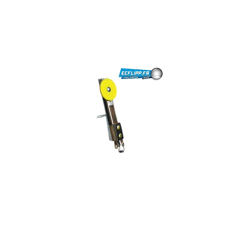 Round stand-up target rear mount B/W Yellow
