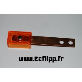 fixe rectangulaire 3D COULEURS