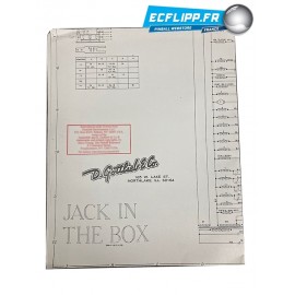 Plans schematique Jack in the box Gottlieb