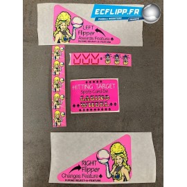 Décals set DL723 Vegas Gottlieb