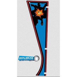Décor  554-9 pour flipper F-14 TOMCAT