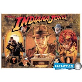 Acrylic Backglass Indiana Jones