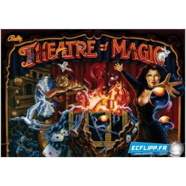 Acrylic Backglass Theatre of Magic