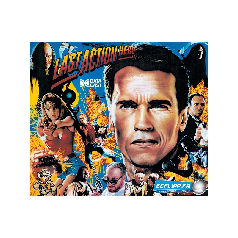 Acrylic Backglass Last Action hero